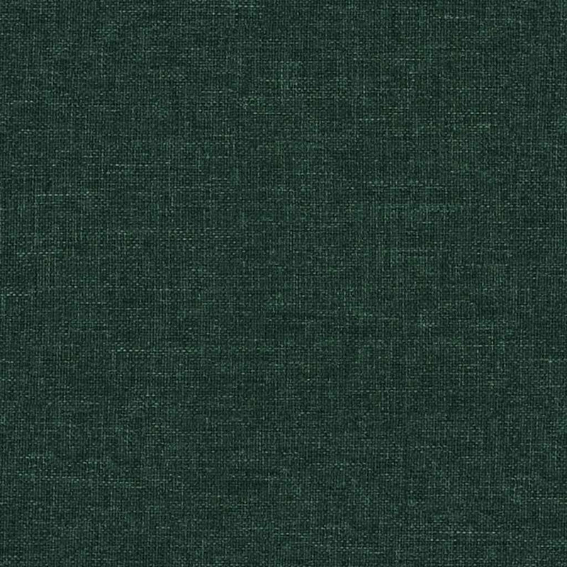 Scaun de relaxare cu taburet, verde închis, catifea