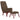 Scaun de relaxare cu taburet, gri taupe, textil