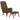 Scaun de relaxare cu taburet, gri taupe, textil
