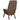 Scaun de relaxare cu taburet, gri taupe, textil
