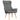 Scaun de relaxare cu taburet, gri deschis, textil