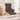 Scaun de relaxare cu taburet, gri taupe, textil