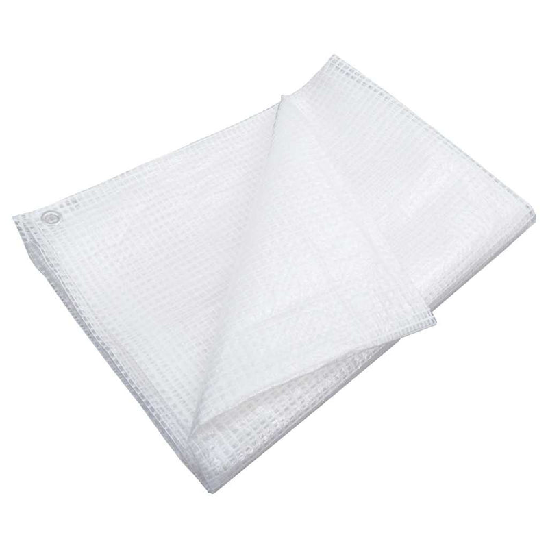 Prelată Leno 140 g/m², alb, 4x5 m
