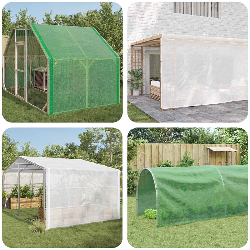 Prelată Leno 140 g/m², alb, 4x5 m