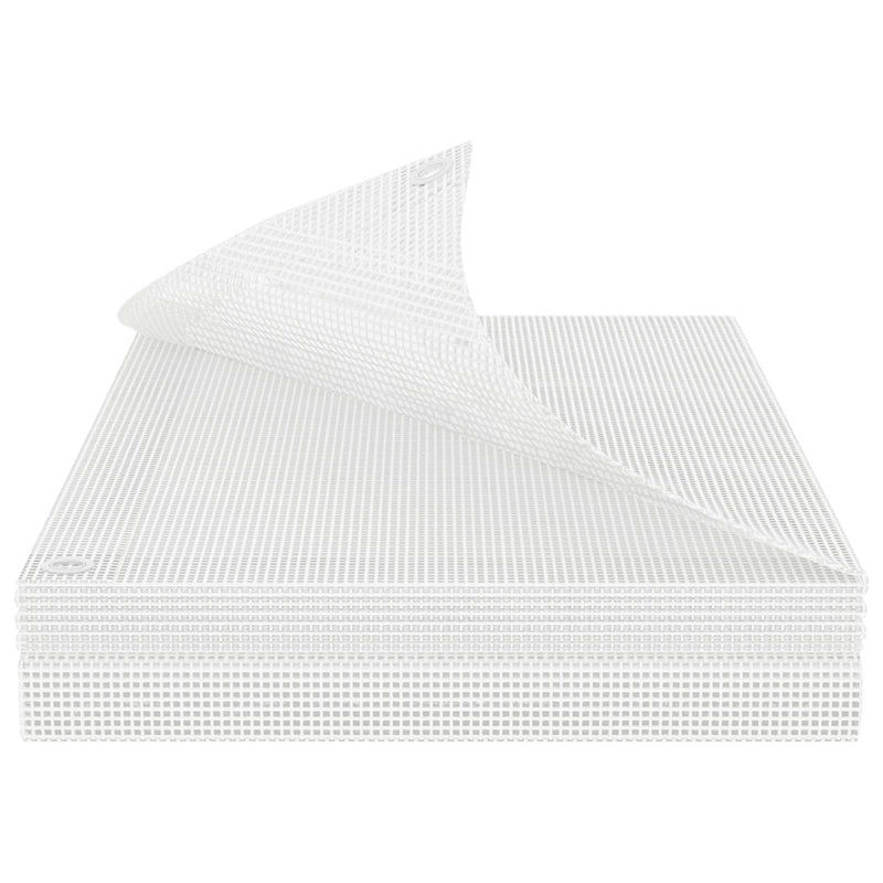 Prelată Leno, alb, 4x6 m, 140 g/m²