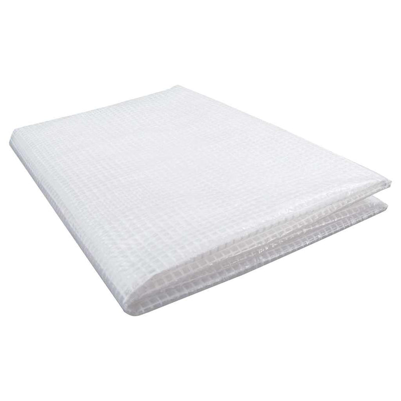 Prelată Leno, alb, 4x8 m, 140 g/m²