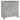 Servante, 2 piese, gri beton, lemn prelucrat