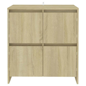 Servante, 2 buc., stejar sonoma, 70x41x75 cm, lemn prelucrat