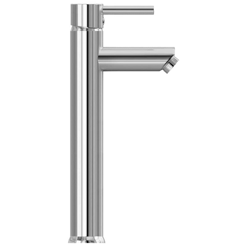 Chiuvetă baie cu robinet/scurgere tip push, transparent, sticlă