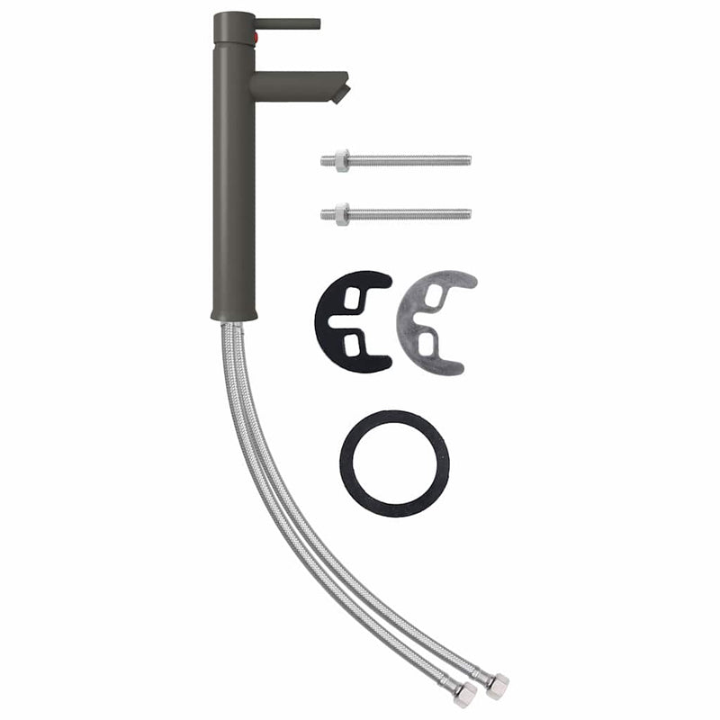 Chiuvetă baie, robinet și scurgere tip push, transparent sticlă