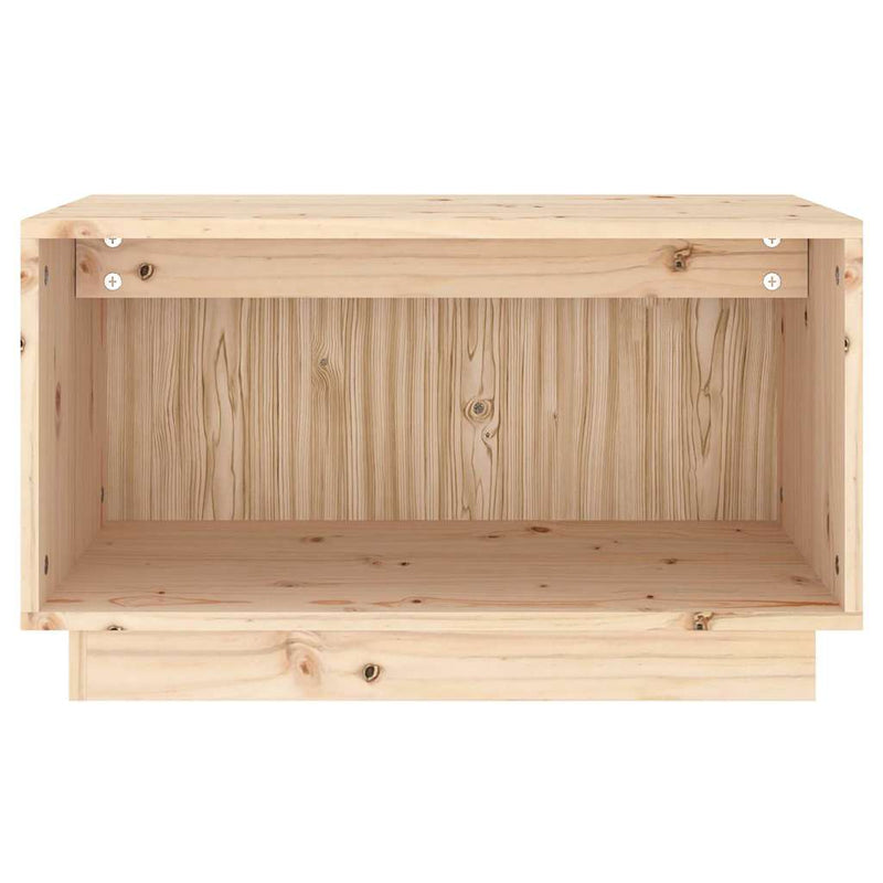 Comodă TV, 60x35x35 cm, lemn masiv de pin