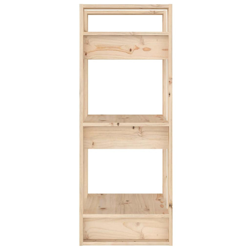 Bibliotecă/Separator cameră, 41x35x91 cm, lemn masiv pin