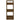 Bibliotecă/Separator cameră maro miere, 41x35x91 cm, lemn masiv