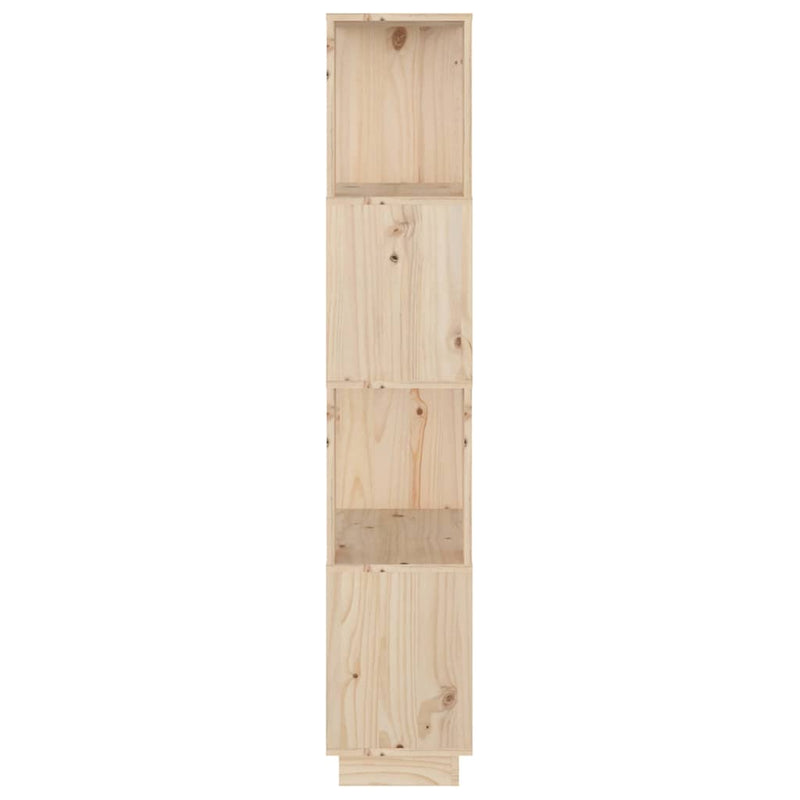 Bibliotecă/Separator cameră, 51x25x132 cm lemn masiv pin