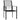 Set mobilier de grădină, 3 piese, negru