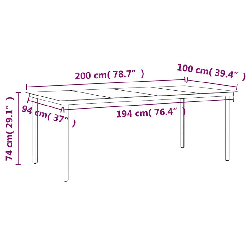Set mobilier de grădină cu perne, 9 piese, gri și negru