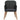 Set mobilier de grădină cu perne, 3 piese, negru