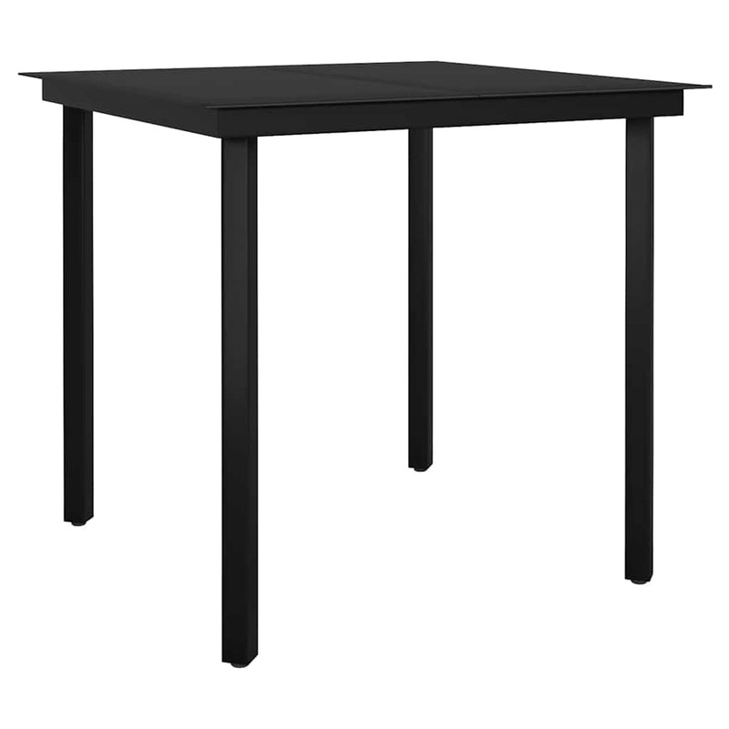 Set mobilier pentru grădină, 5 piese, maro