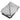 Prelată 180 g/m², gri, 6x8 m, HDPE