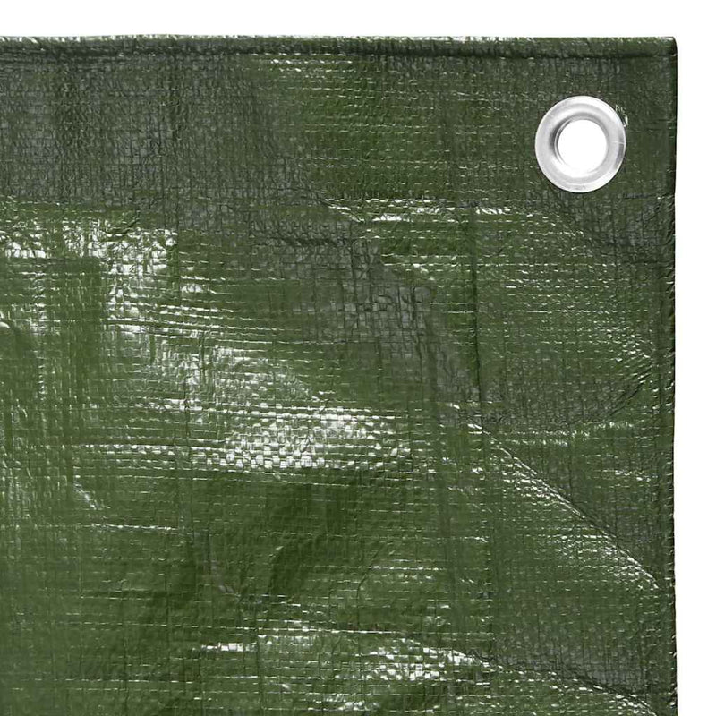 Prelată 180 g/m², verde, 6x8 m, HDPE
