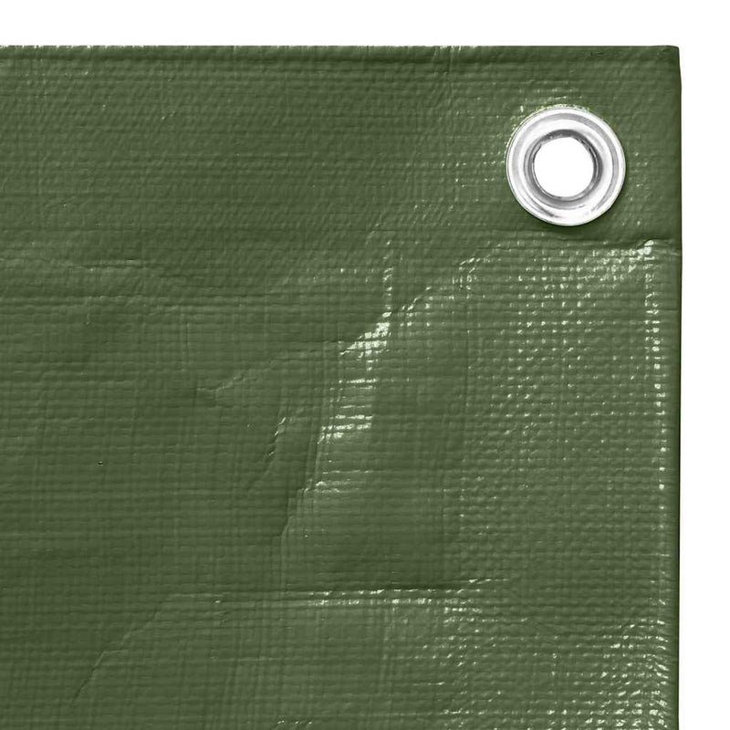 Prelată 260 g/m², verde, 6x12 m, HDPE