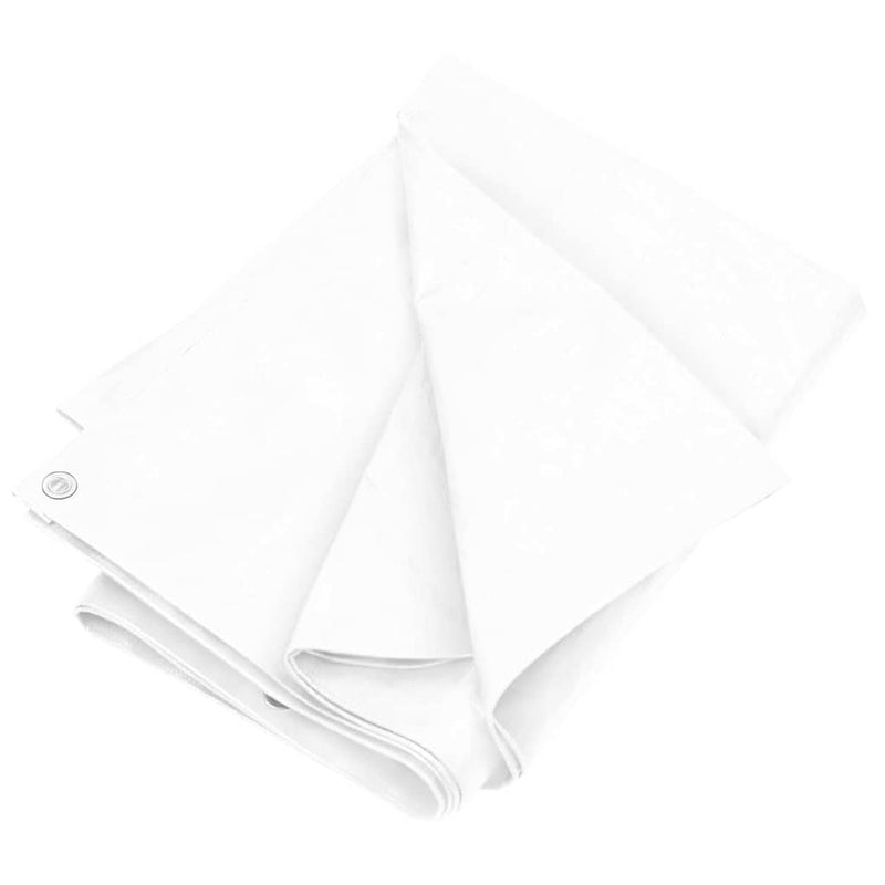 Prelată 180 g/m², alb, 3x4 m, HDPE