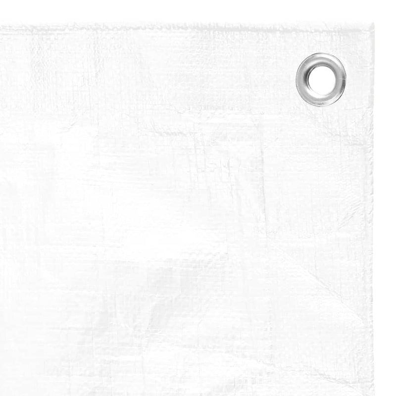 Prelată 180 g/m², alb, 4x5 m, HDPE