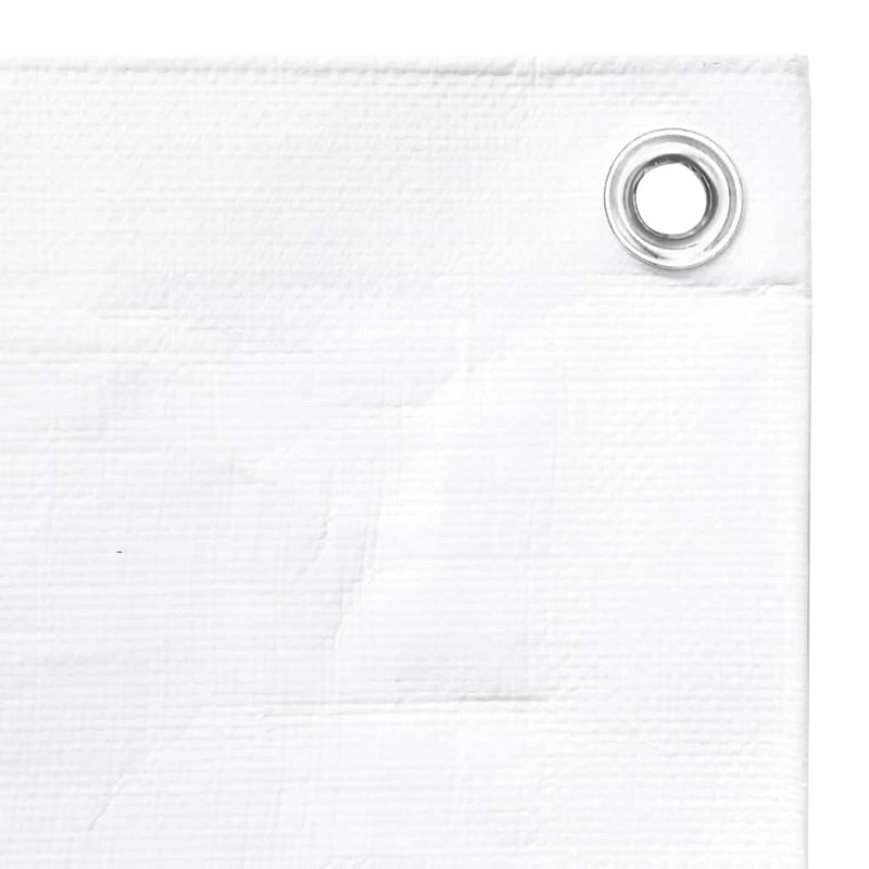 Prelată 260 g/m², alb, 4x4 m, HDPE