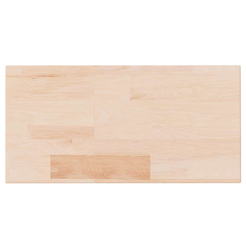 Poliță, 40x20x2,5 cm, lemn masiv de stejar netratat