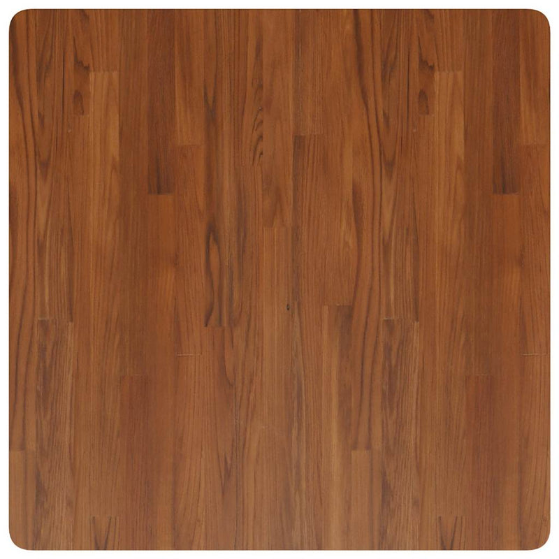 Blat de masă pătrat maro închis 80x80x2,5 cm lemn stejar tratat