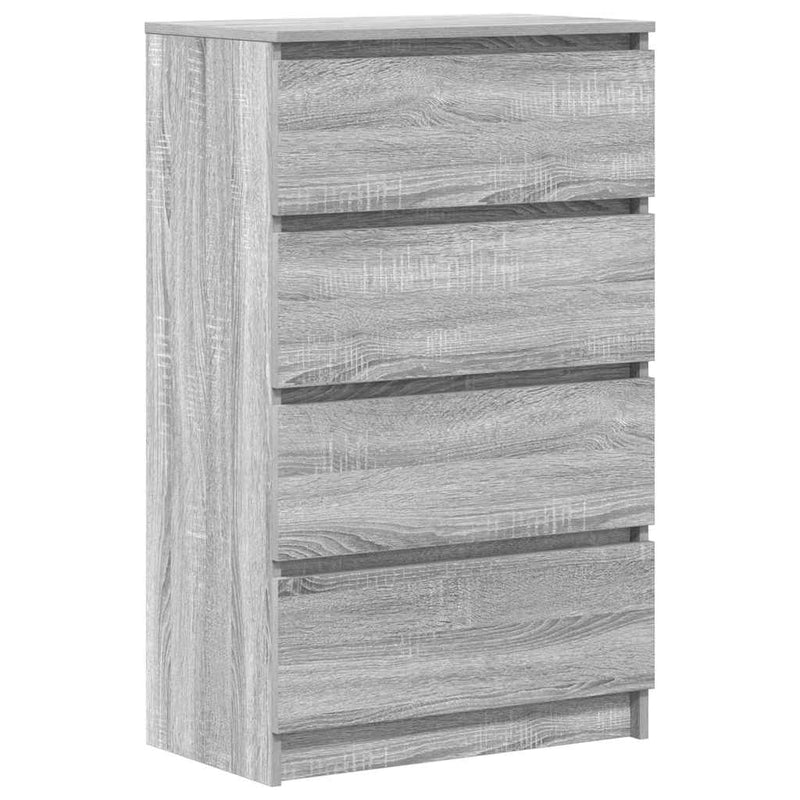 Servantă, sonoma gri, 60x35x98,5 cm, lemn prelucrat
