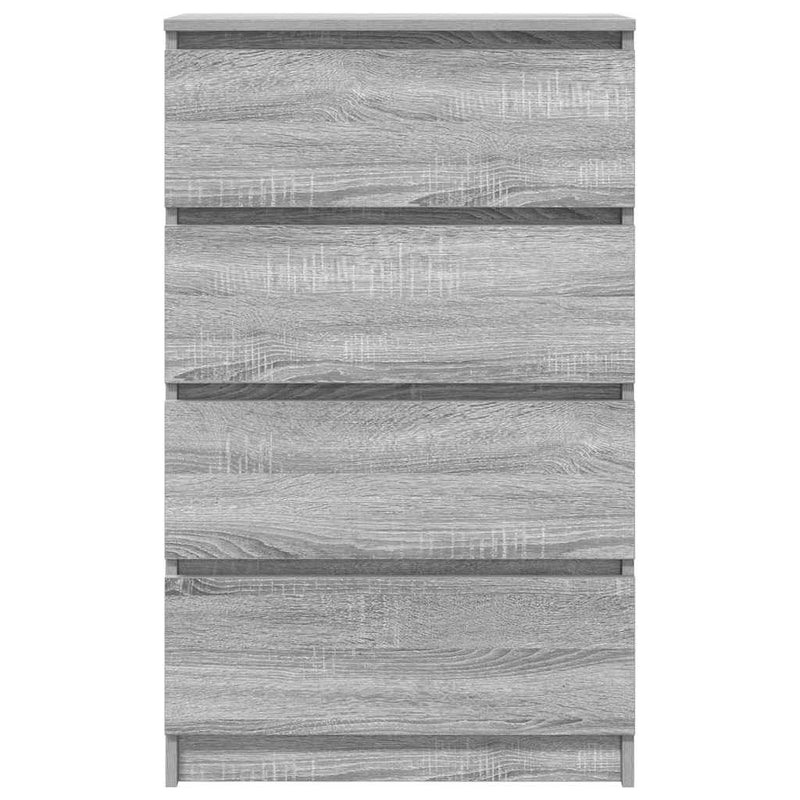 Servantă, sonoma gri, 60x35x98,5 cm, lemn prelucrat