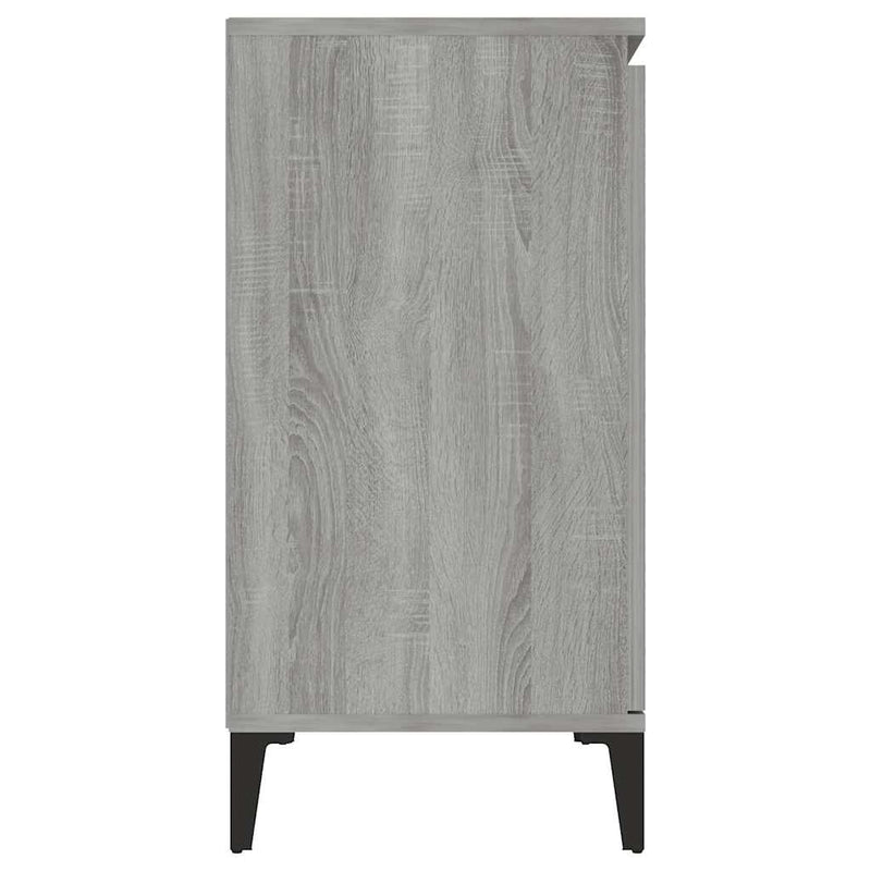 Servantă, gri sonoma, 102x35x70 cm, lemn prelucrat