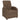 Fotoliu rabatabil electric, maro, material textil