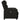Fotoliu rabatabil electric, negru, material textil