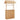 Set mobilier de bar, 3 piese, bambus