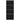Pantofar, negru, 59x17x150 cm, lemn compozit