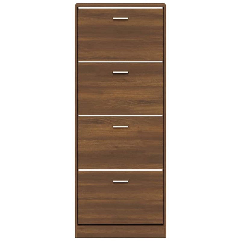 Pantofar, stejar maro, 59x17x150 cm, lemn compozit