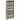 Pantofar, gri beton, 63x24x147 cm, lemn compozit
