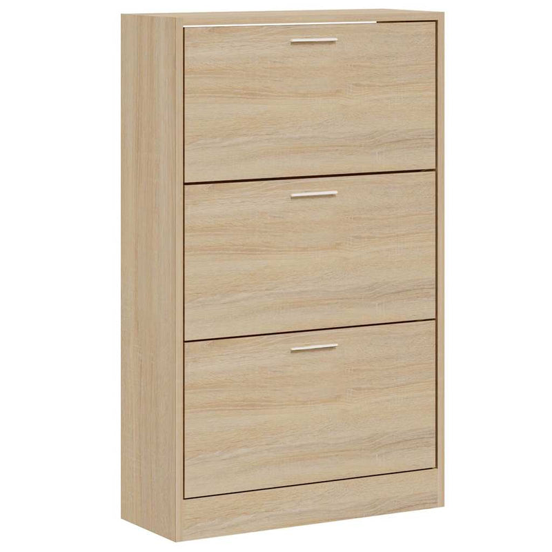 Pantofar, stejar sonoma, 63x24x103 cm, lemn prelucrat