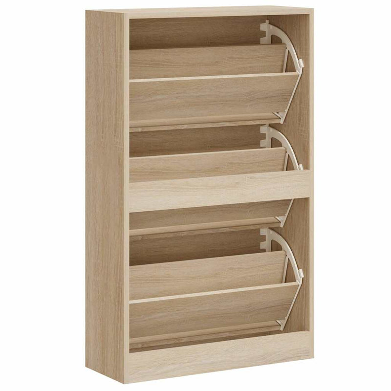 Pantofar, stejar sonoma, 63x24x103 cm, lemn prelucrat