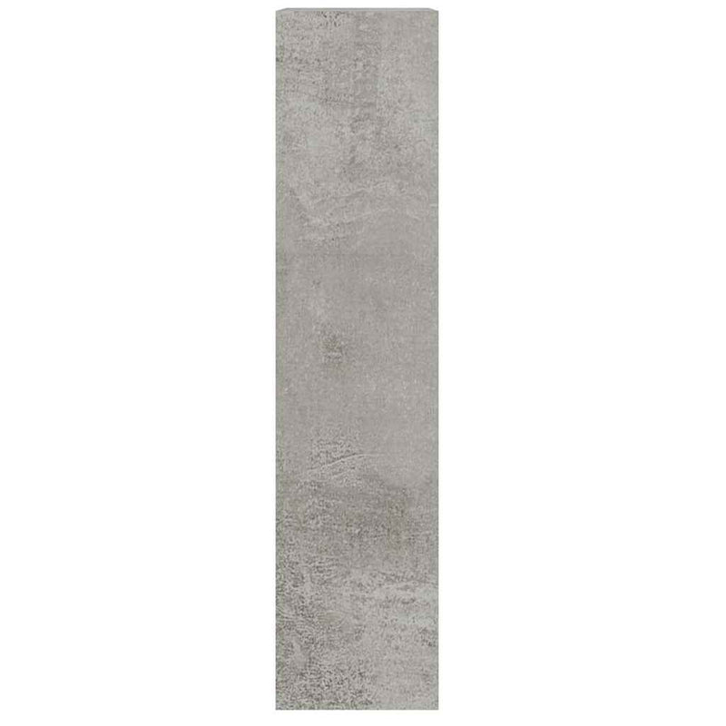 Pantofar, gri beton, 63x24x103 cm, lemn compozit