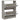 Pantofar, gri beton, 63x24x81 cm, lemn compozit