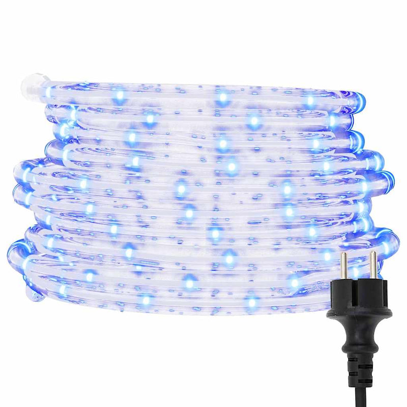 Cablu luminos cu 1200 LED-uri, alb rece, 50 m, PVC