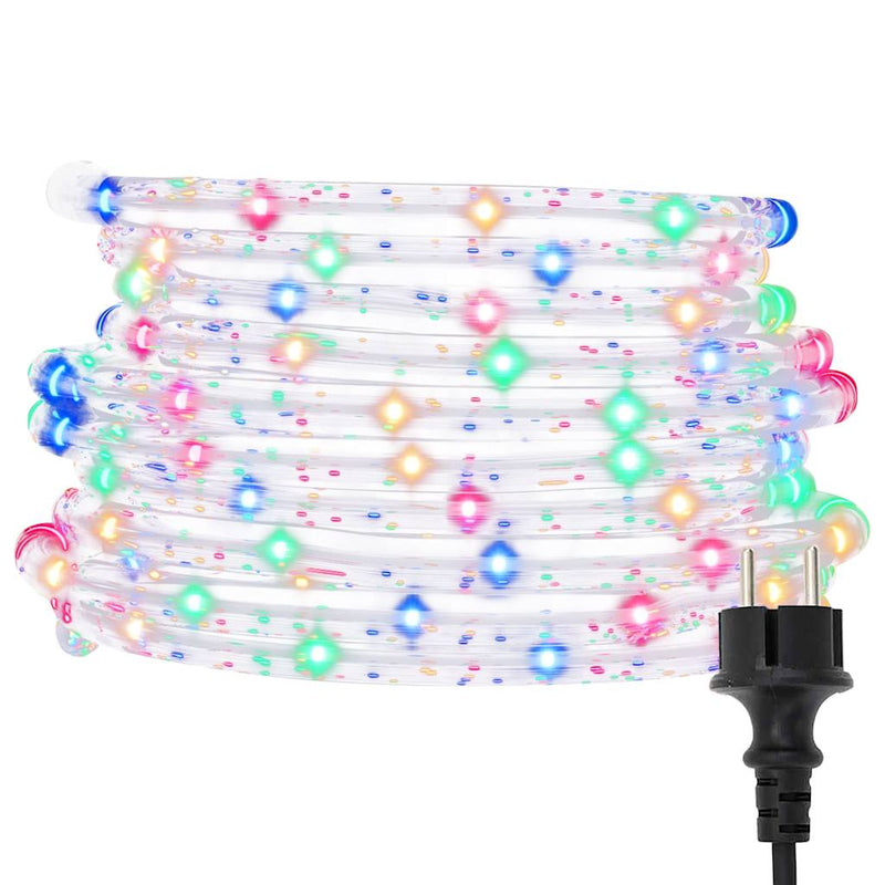 Cablu luminos cu 120 LED-uri, multicolor, 5 m, PVC