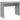 Birou, gri sonoma, 90x40x72 cm, lemn prelucrat