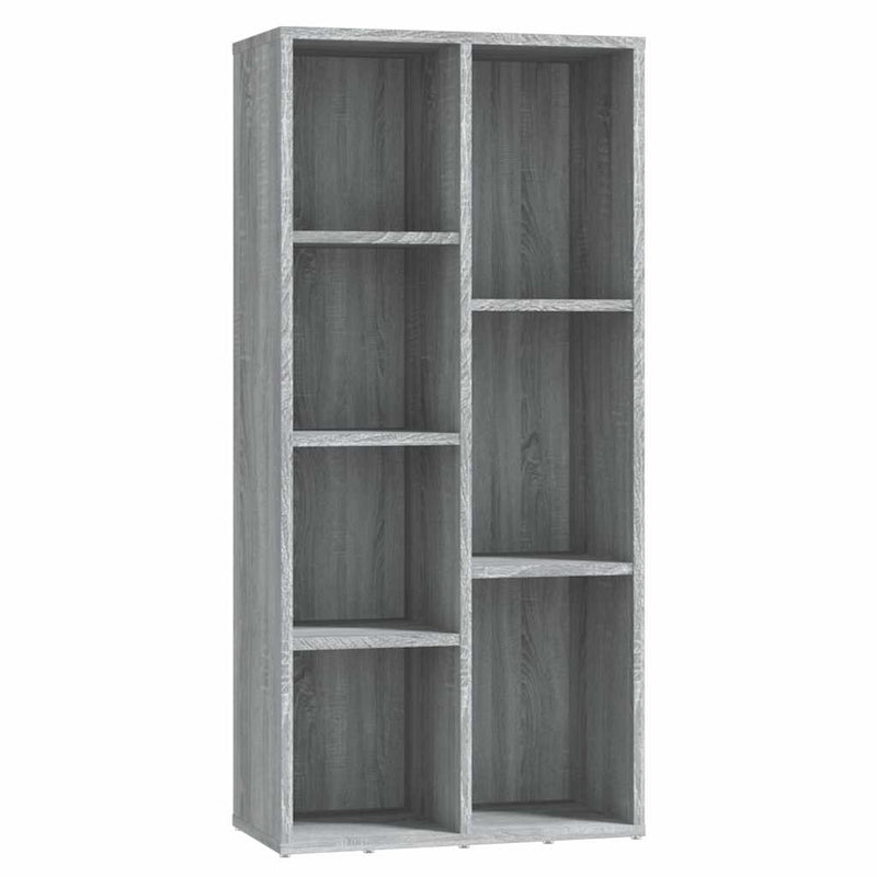 Bibliotecă, gri sonoma, 50x25x106 cm