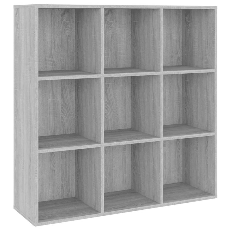 Bibliotecă, gri sonoma, 98x29x97,5 cm