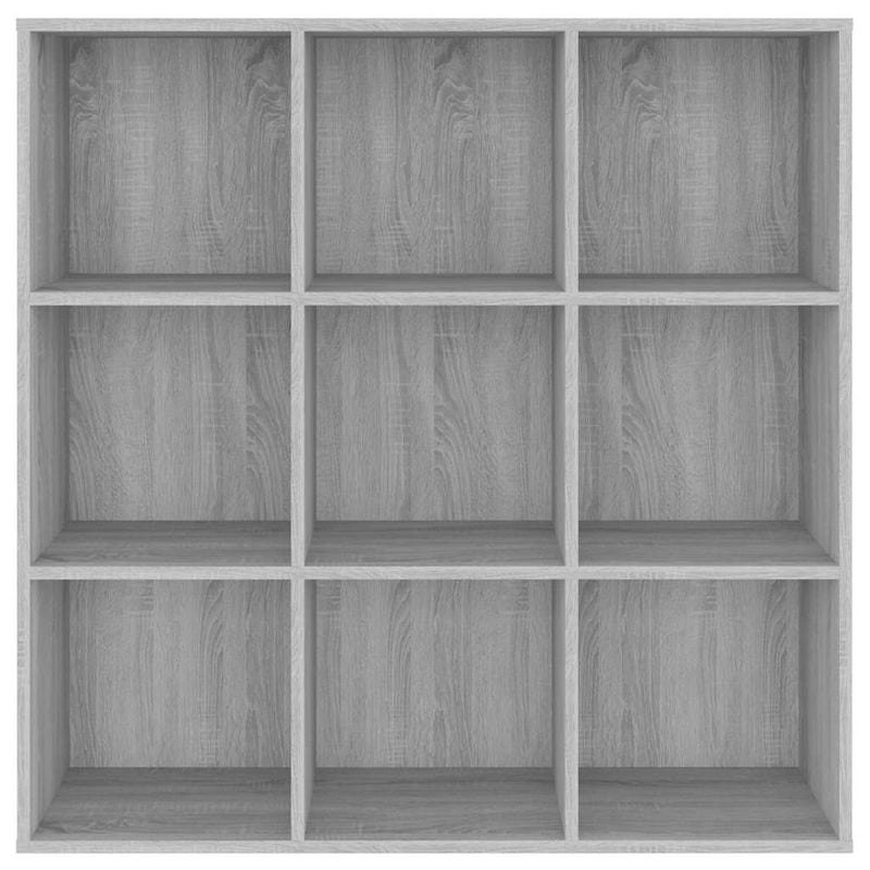 Bibliotecă, gri sonoma, 98x29x97,5 cm