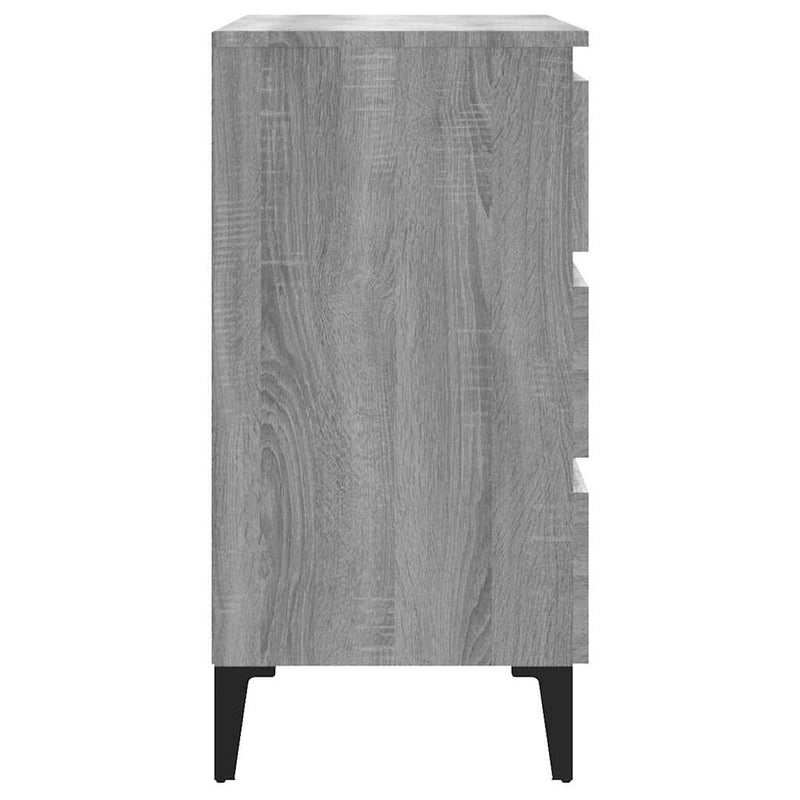 Dulap, sonoma gri, 60x35x69 cm, lemn compozit